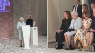 Mit 91: Queen Elizabeth besucht erstmals Fashion Week